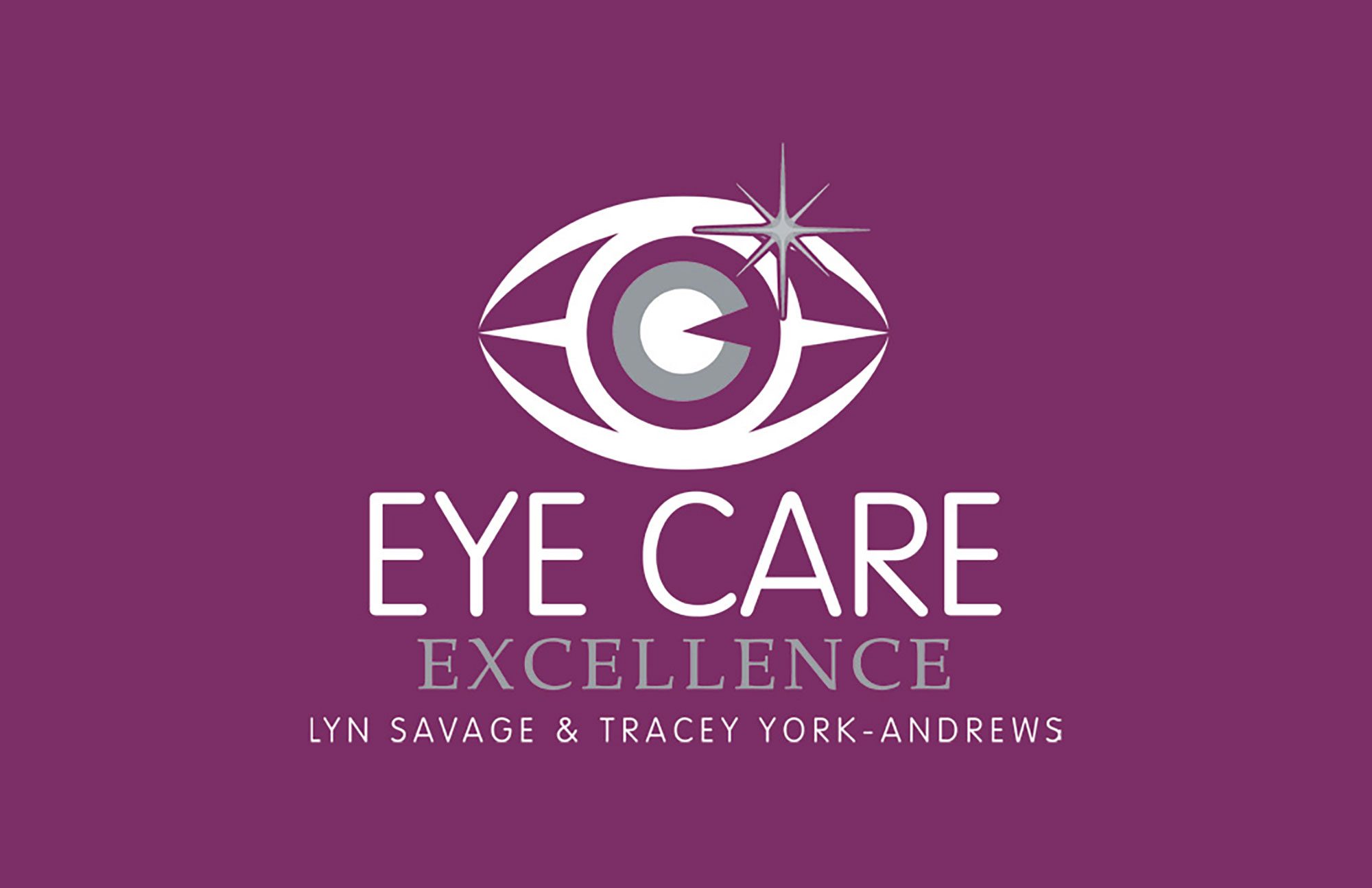 Branding design for Eye Care Excellence detail