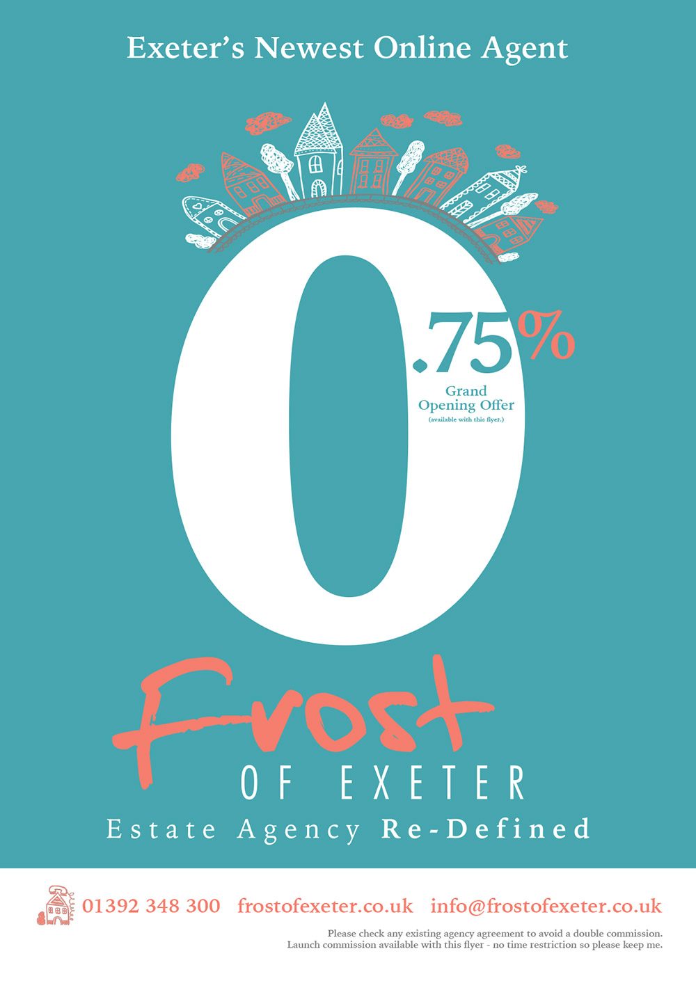 Branding design for Frost of Exeter detail