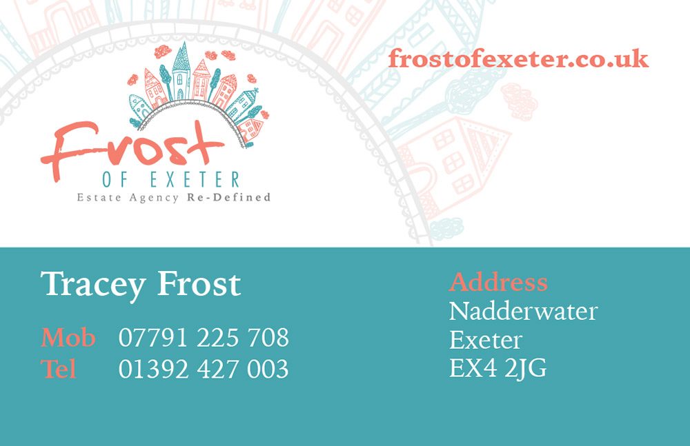 Branding design for Frost of Exeter detail