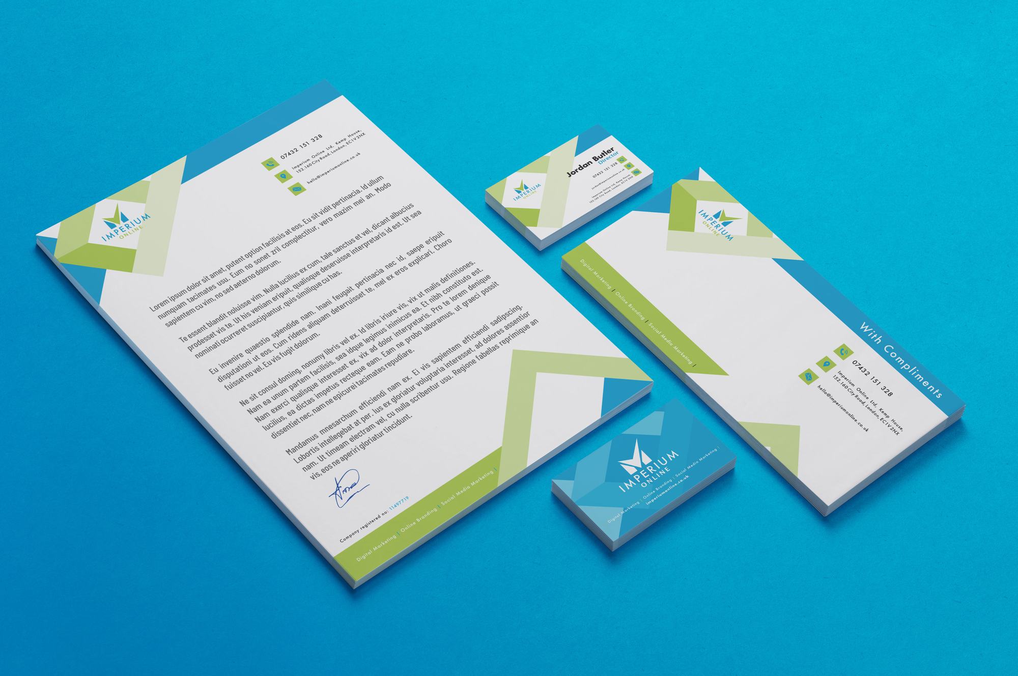 Branding design for Imperium Online