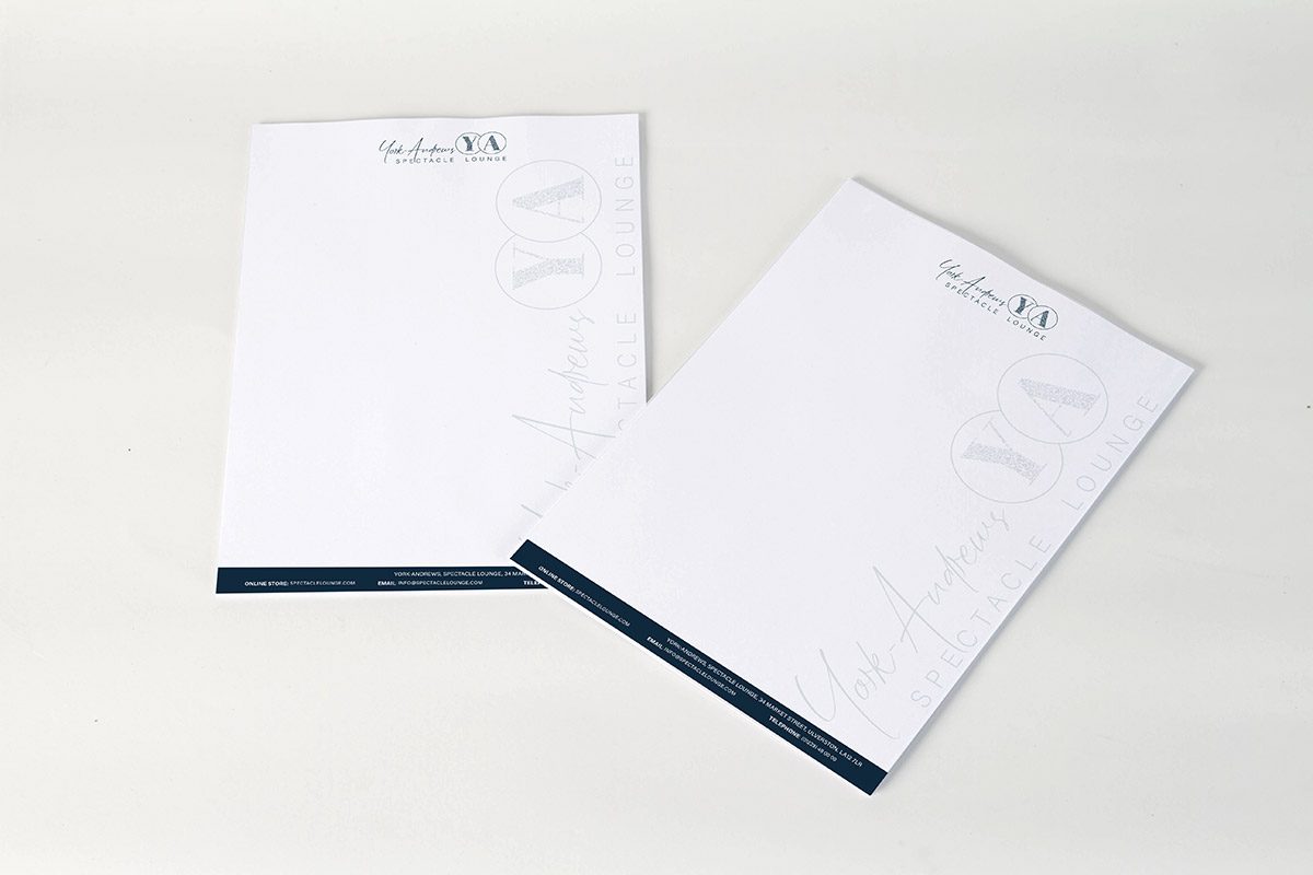 Branding design for York Andrews detail
