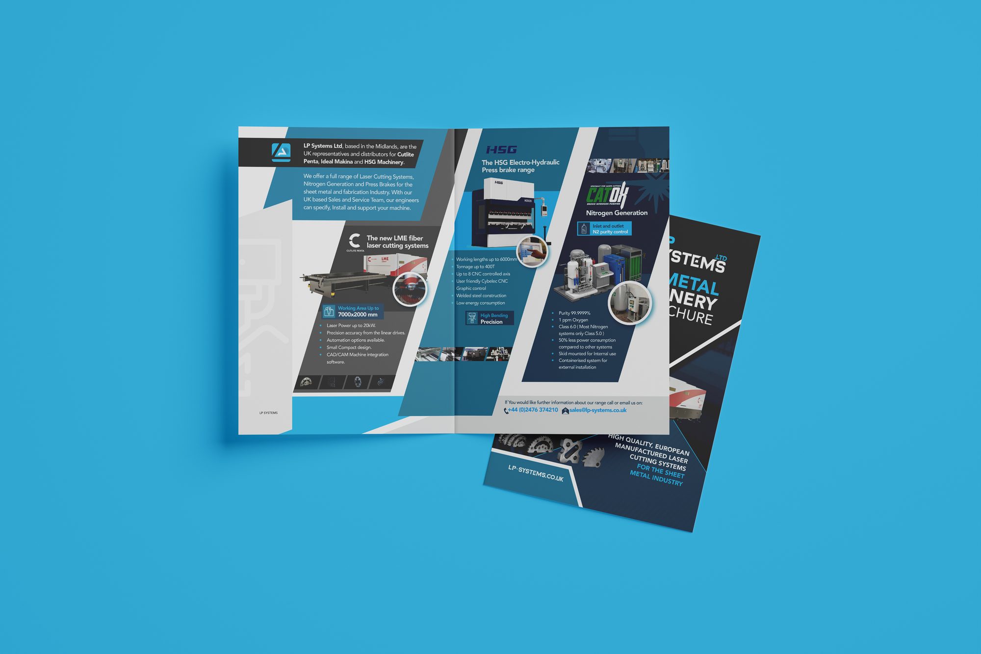 Brochure design for LP Systems