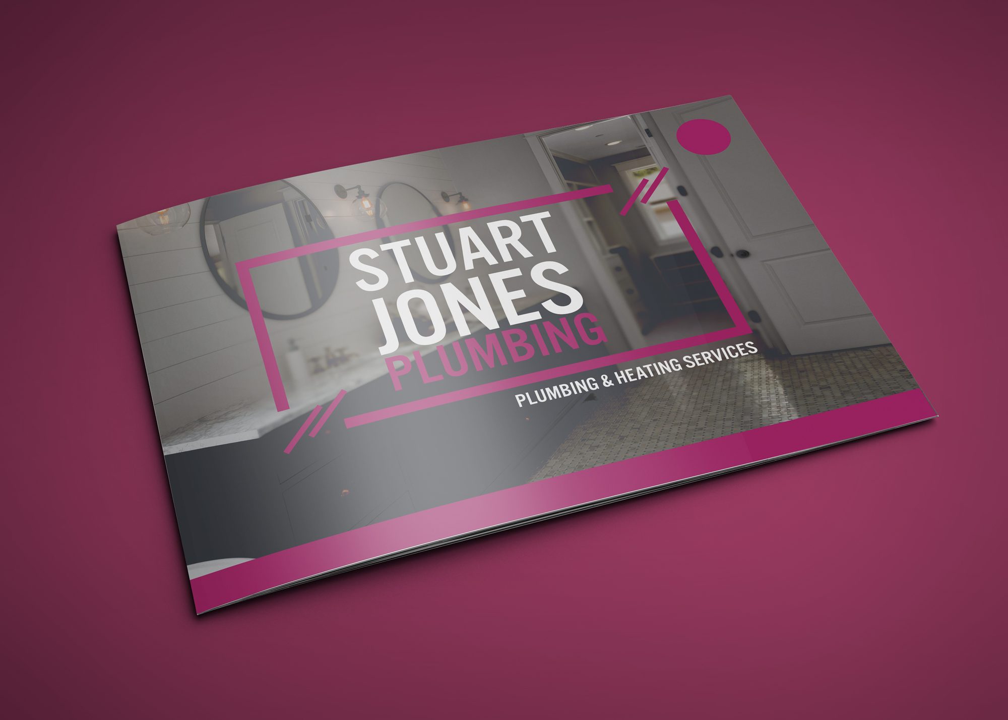 Brochure design for Stuart Jones detail