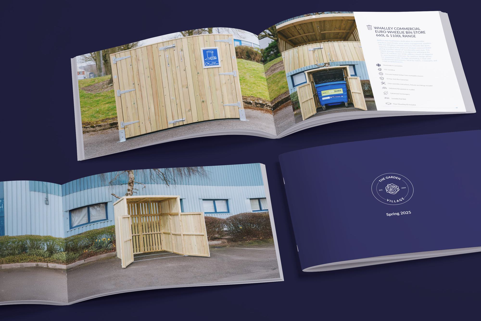 Brochure design for The Garden Village