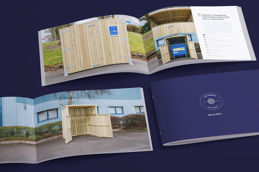 Brochure design for The Garden Village