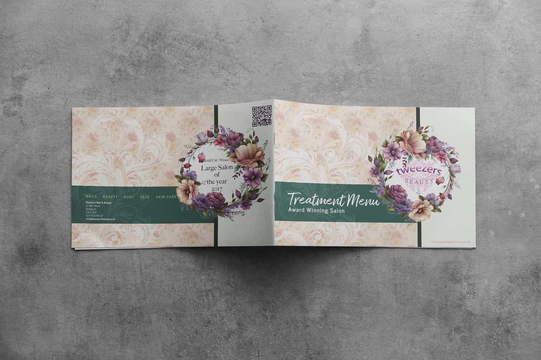 Brochure design for Tweezers detail