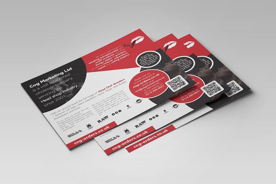 Flyer design for Cogg Marketing