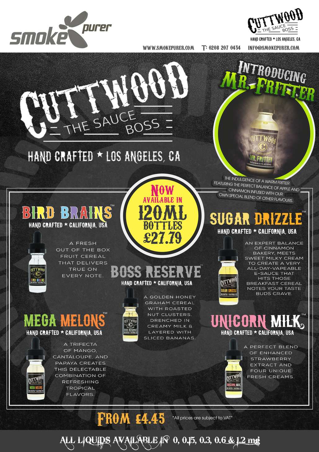 Flyer design for Cuttwood detail