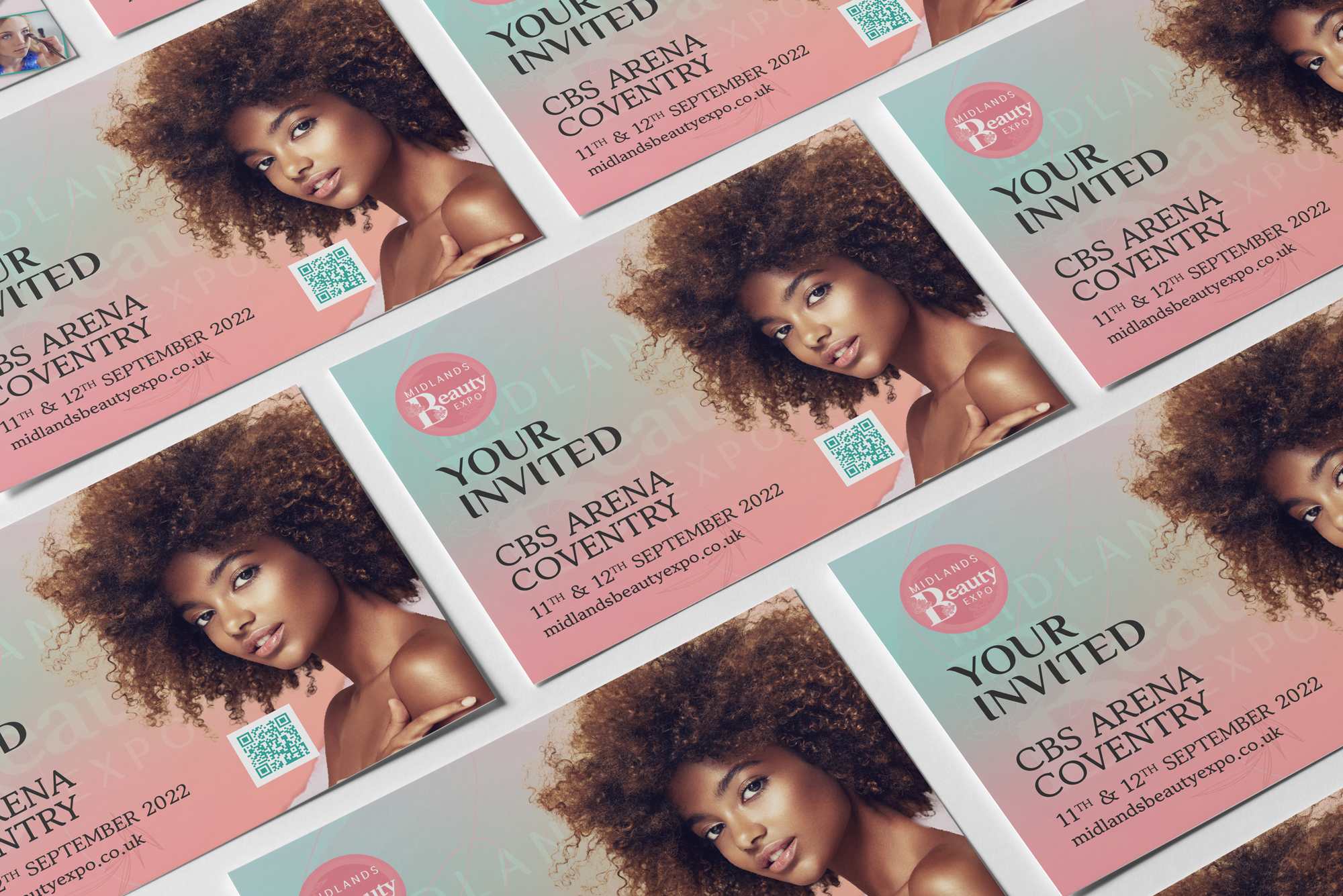 Flyer design for Nail & Beauty Expo