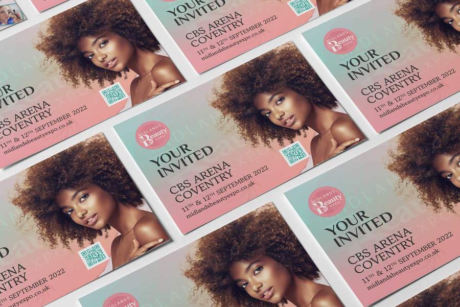 Flyer design for Nail & Beauty Expo
