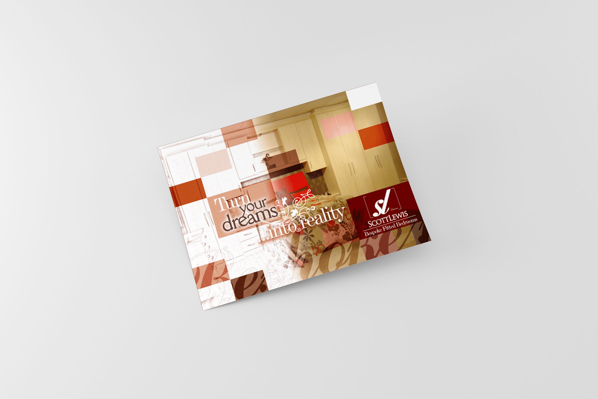 Flyer design for Scott Lewis Bedrooms detail