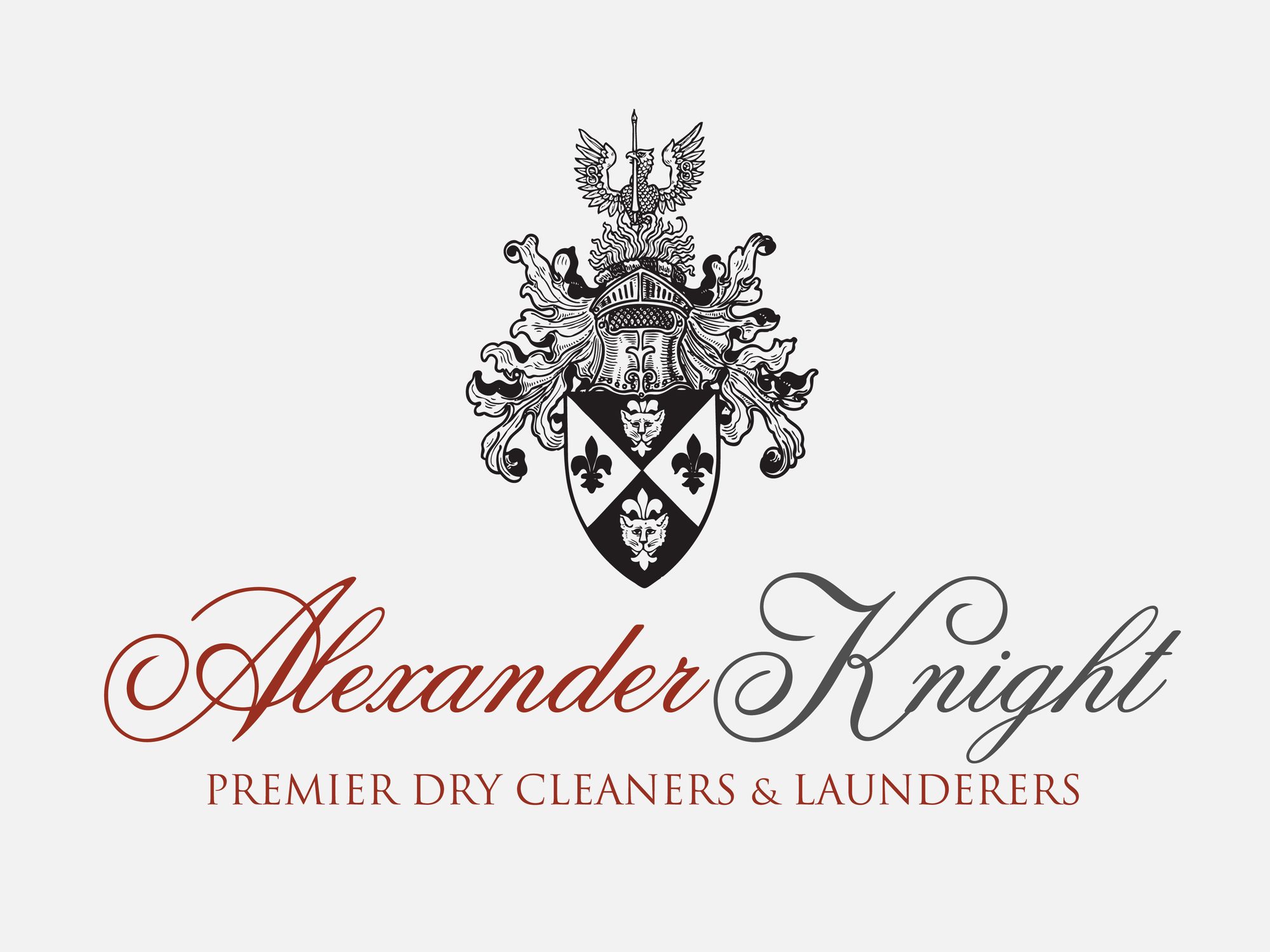 Logo design for Alexander Knight detail