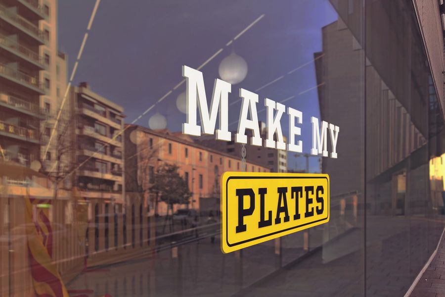 Logo design for Make My Plates