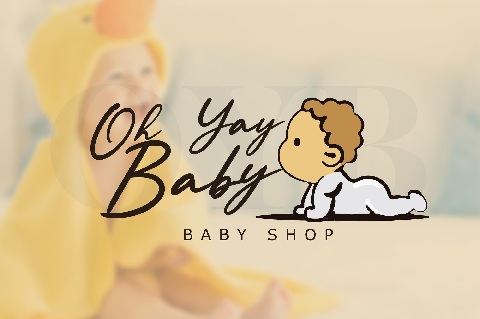 Logo design for Oh Yay Baby