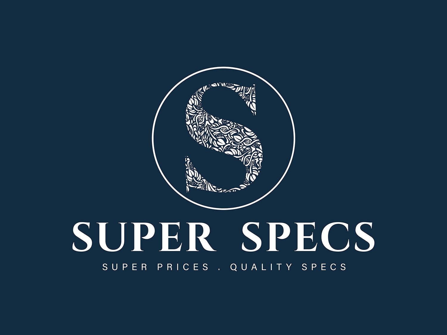 Logo design for Super Specs