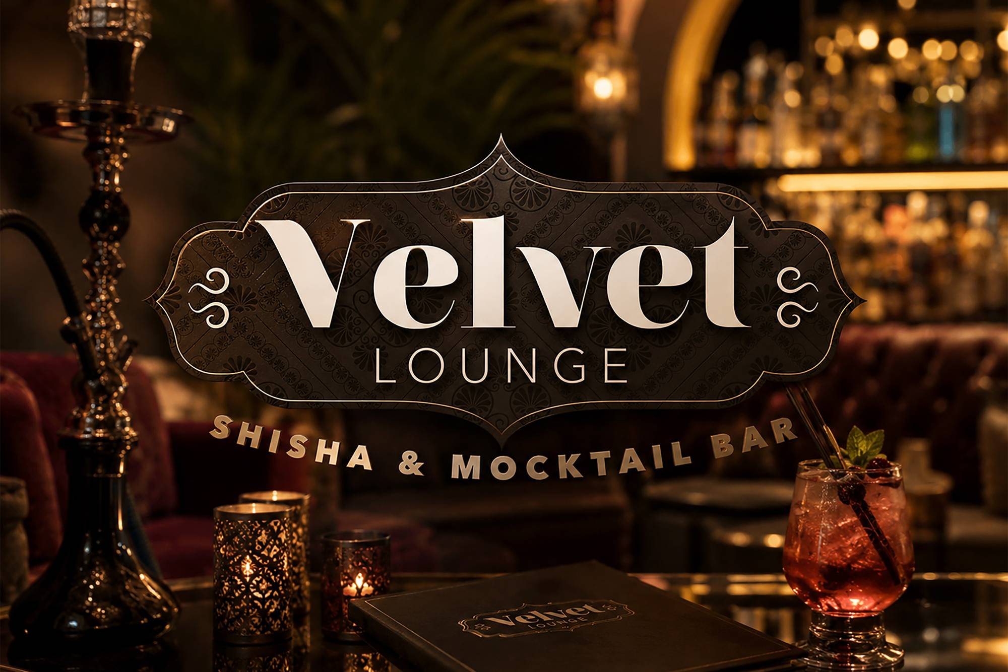Logo design for Velvet Lounge