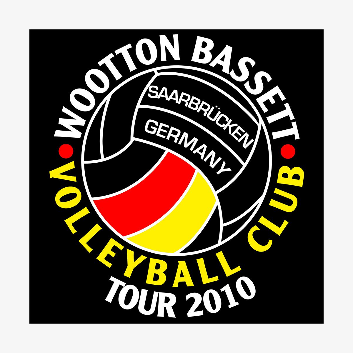 Logo design for Wootton Bassett Volleyball Club detail