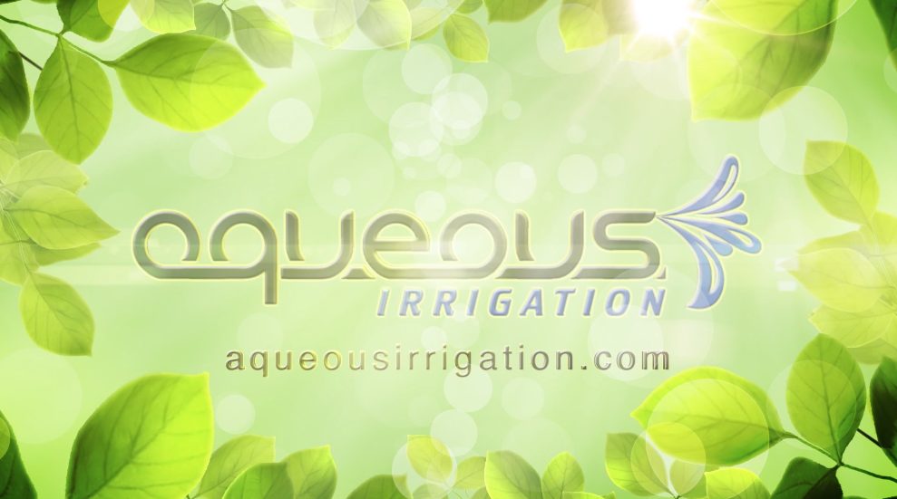 Motion design for Aqueous Irrigation