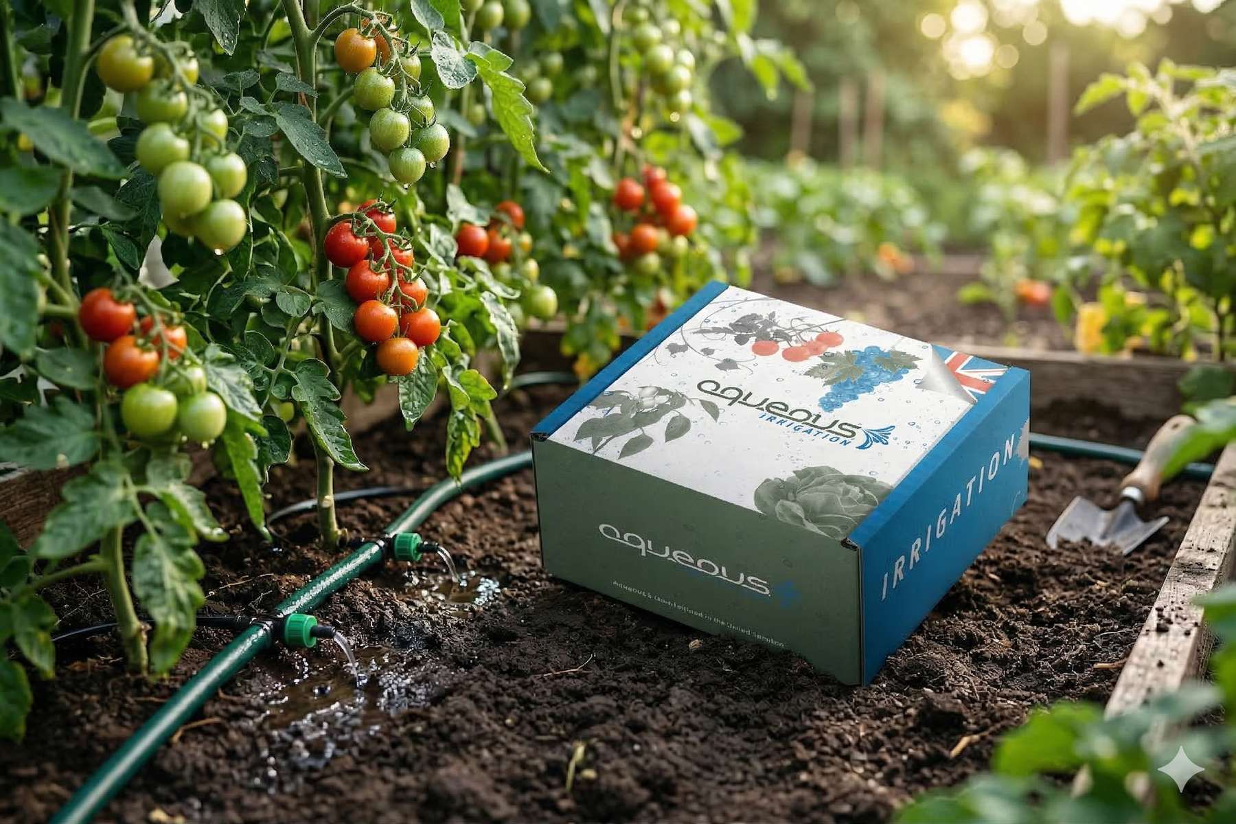Packaging design for Aqueous Irrigation