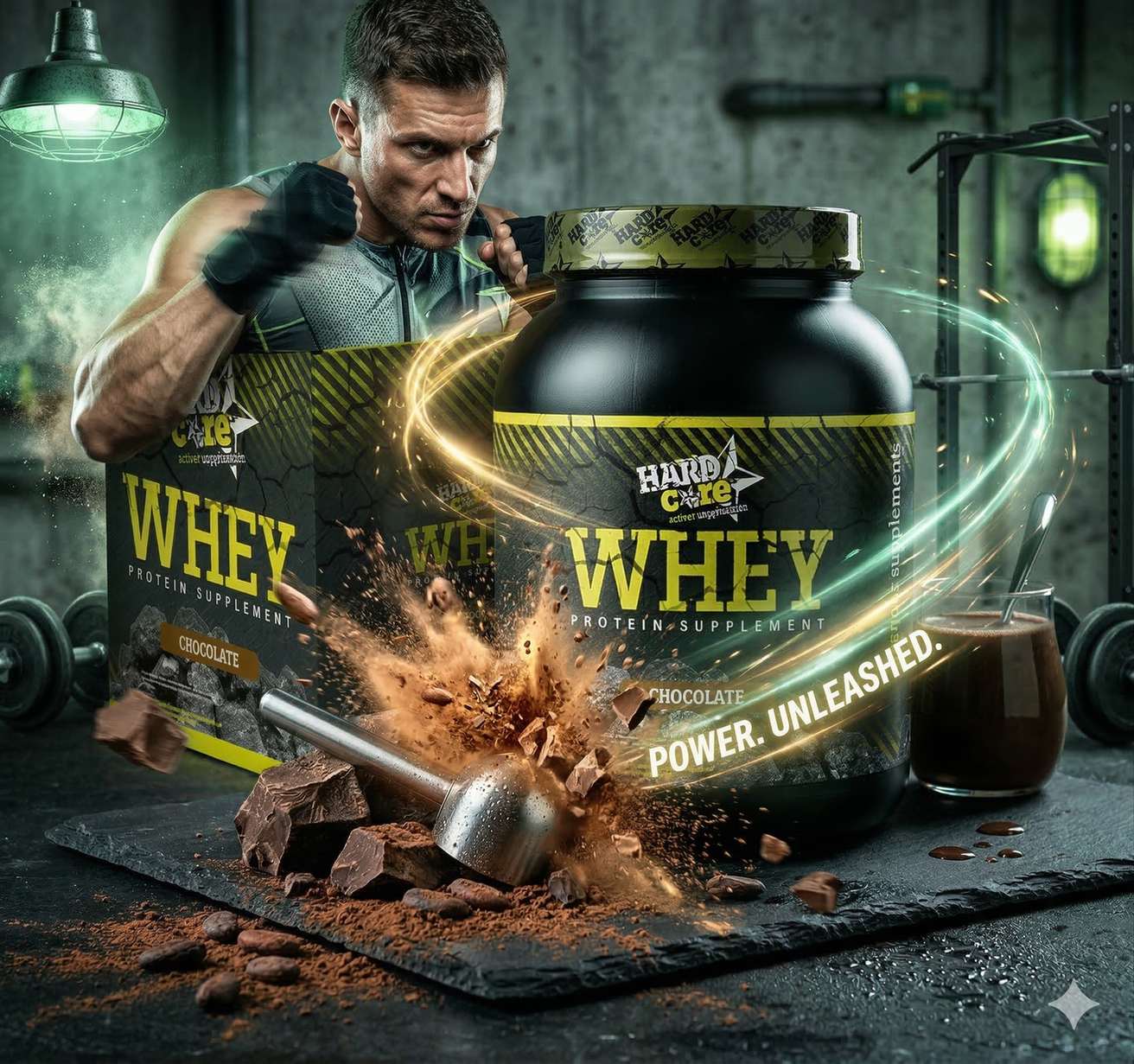 Packaging design for Hardcore detail