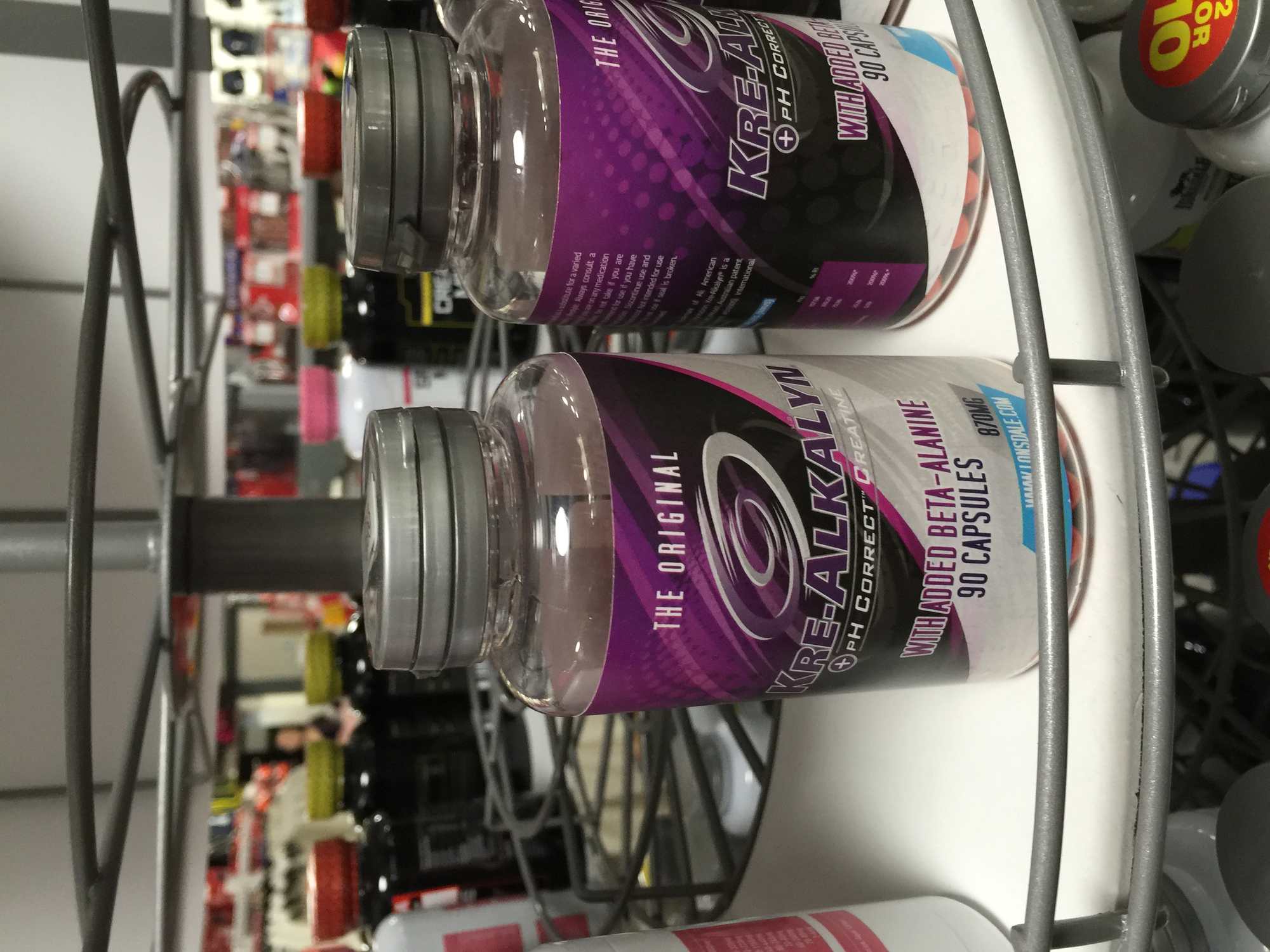 Packaging design for Kre-Alkalyn detail