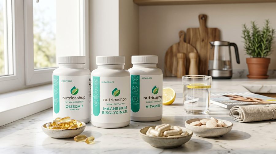 Packaging design for Nutricashop