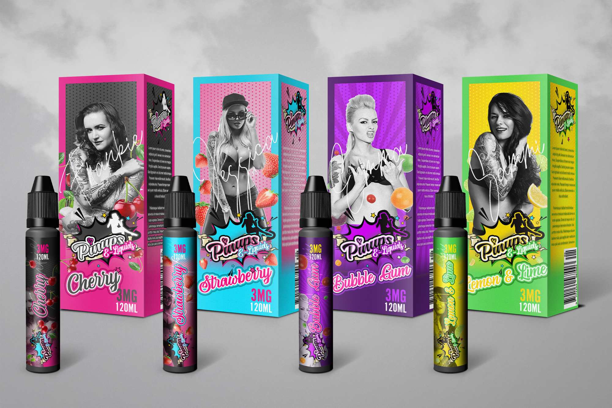 Packaging design for Pin-Ups
