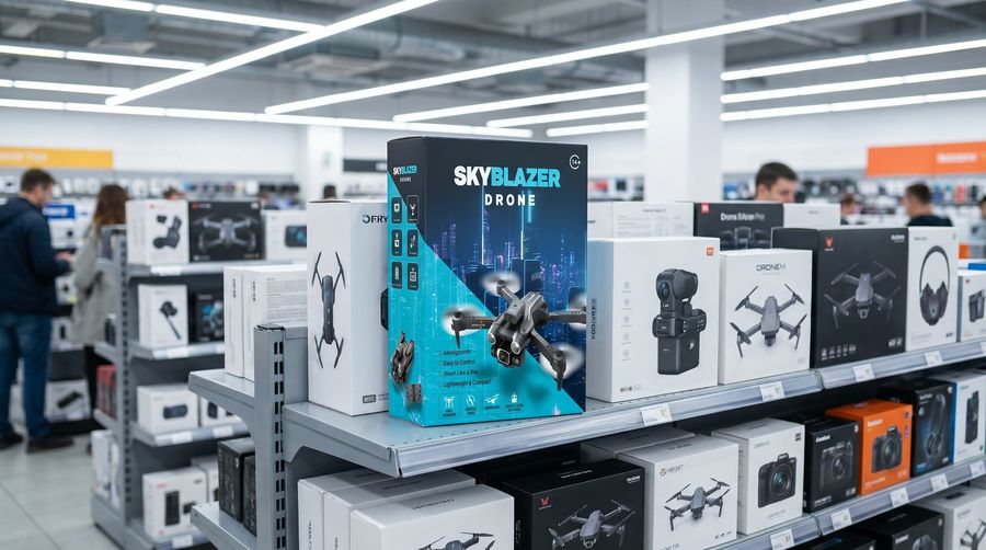 Packaging design for Sky Blazer