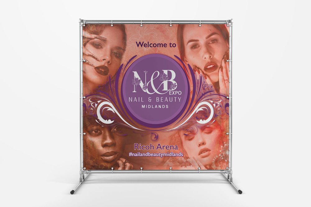 Signage and display for Nail & Beauty Expo