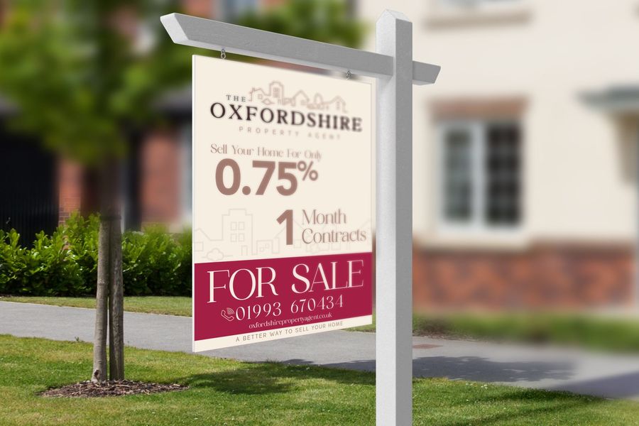 Signage and display for The Oxfordshire Property Agent