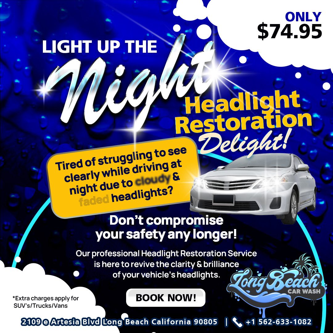 Social media design for Long Beach Car Wash