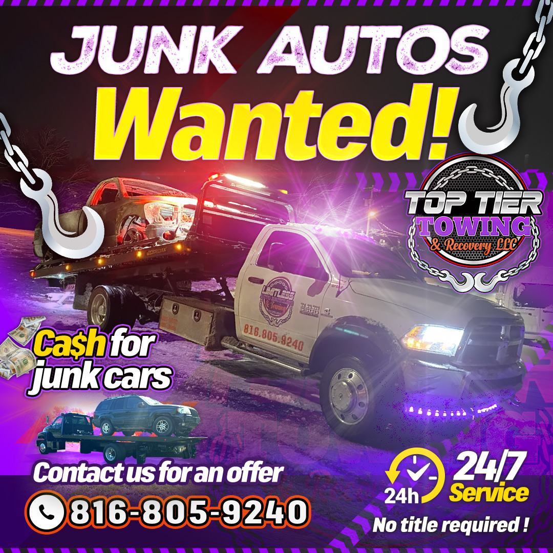 Social media design for Top Tier Towing & Recovery