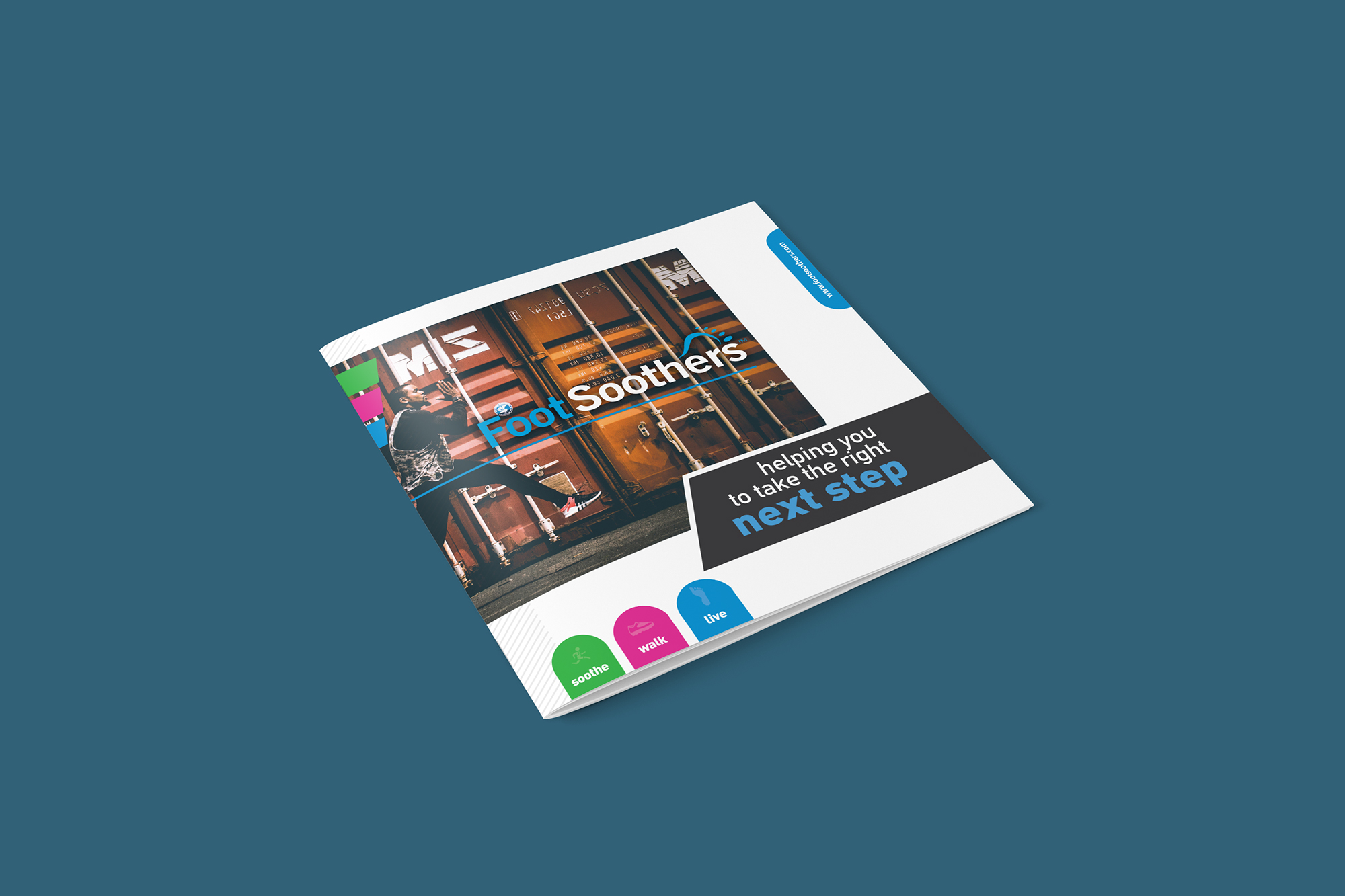 Foot Soothers Product Brochure Design